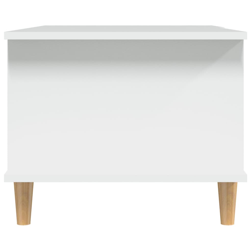 Coffee Table White 90x50x40 cm Engineered Wood