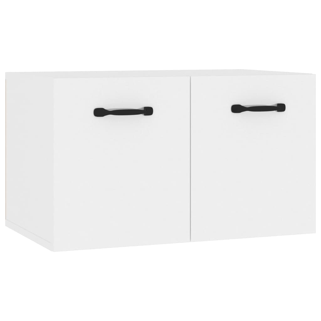 Wall Cabinet High Gloss White 80x35x36.5 cm Engineered Wood