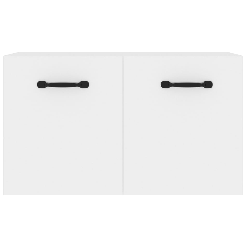 Wall Cabinet High Gloss White 80x35x36.5 cm Engineered Wood