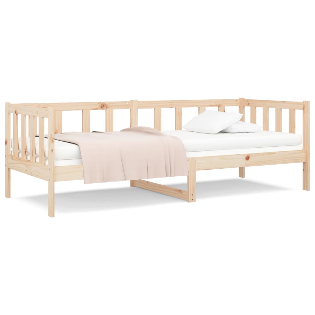 Day Bed 92x187 cm Single Size Solid Wood Pine