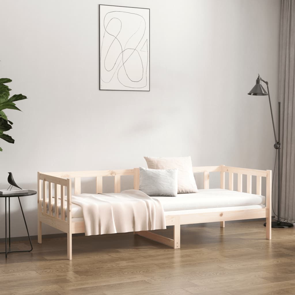 Day Bed 92x187 cm Single Size Solid Wood Pine