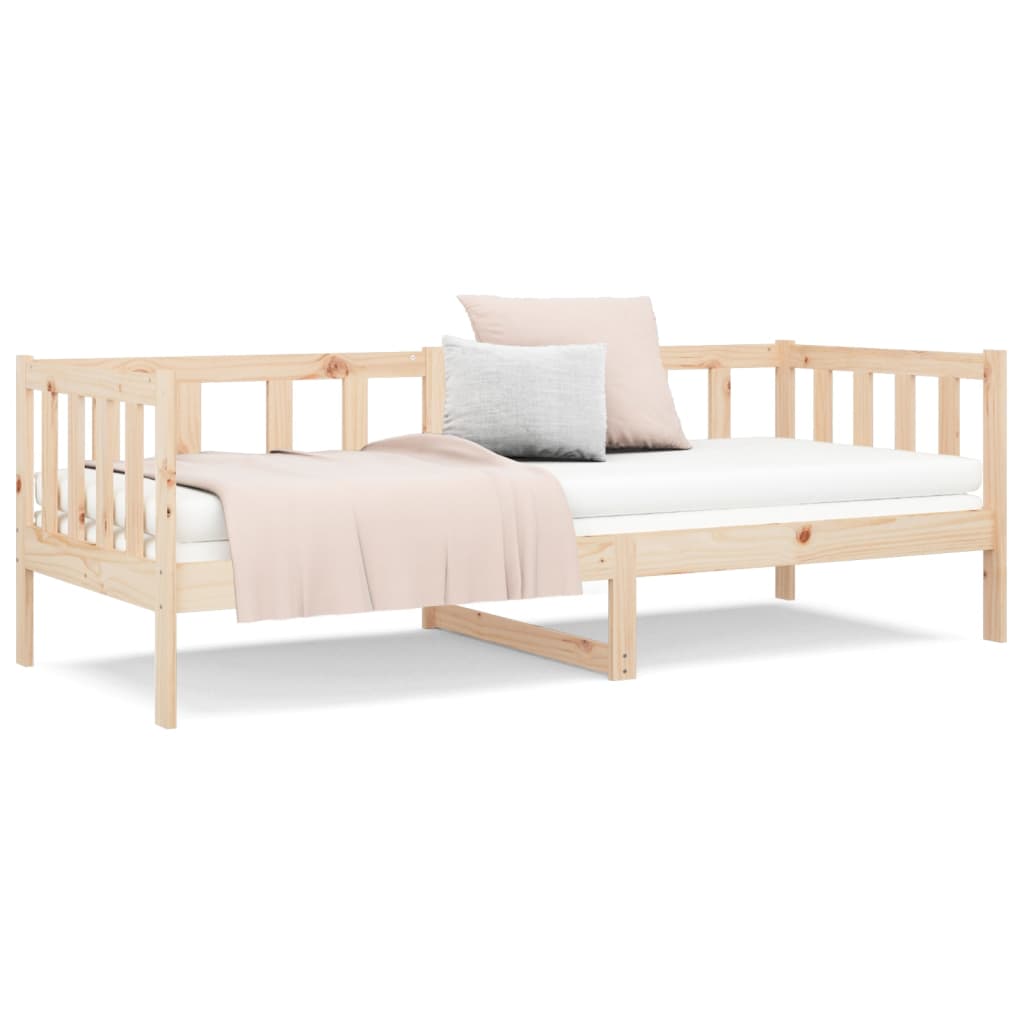 Day Bed 92x187 cm Single Size Solid Wood Pine