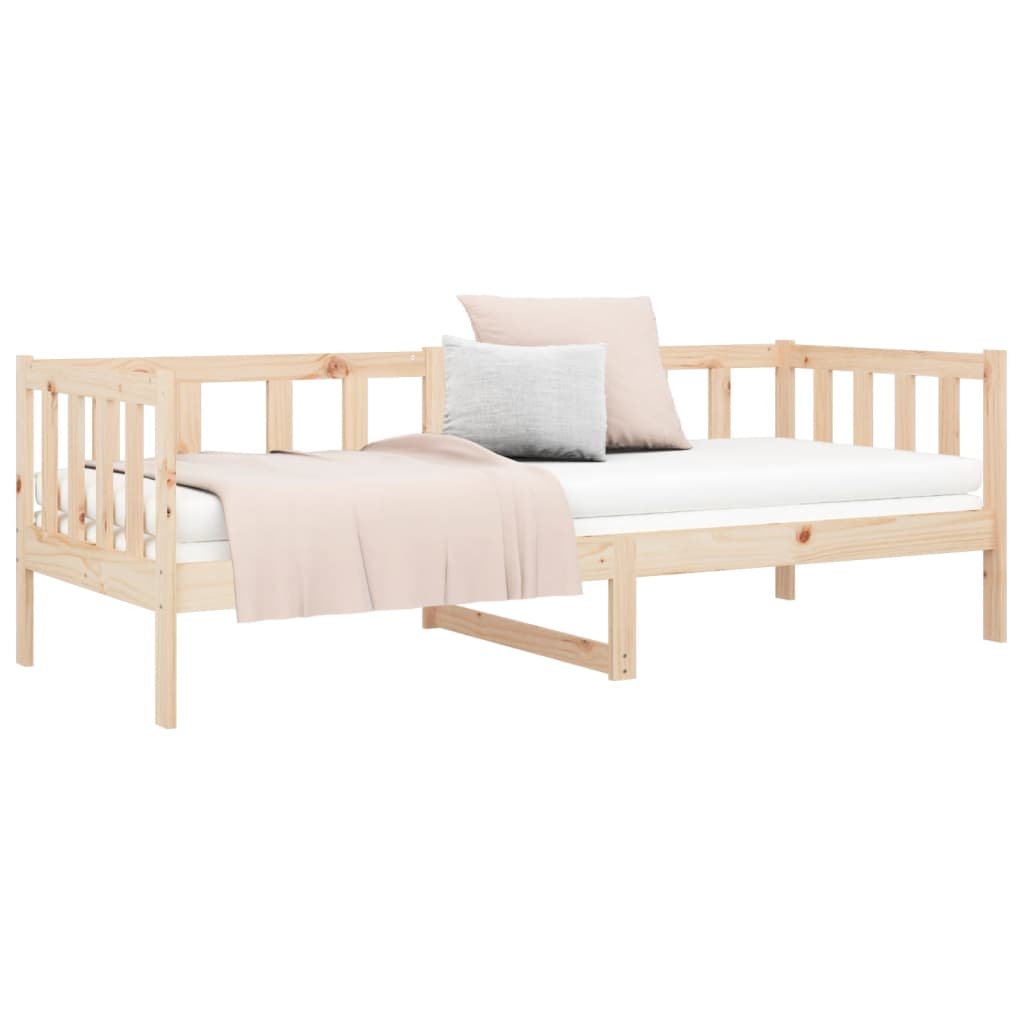 Day Bed 92x187 cm Single Size Solid Wood Pine