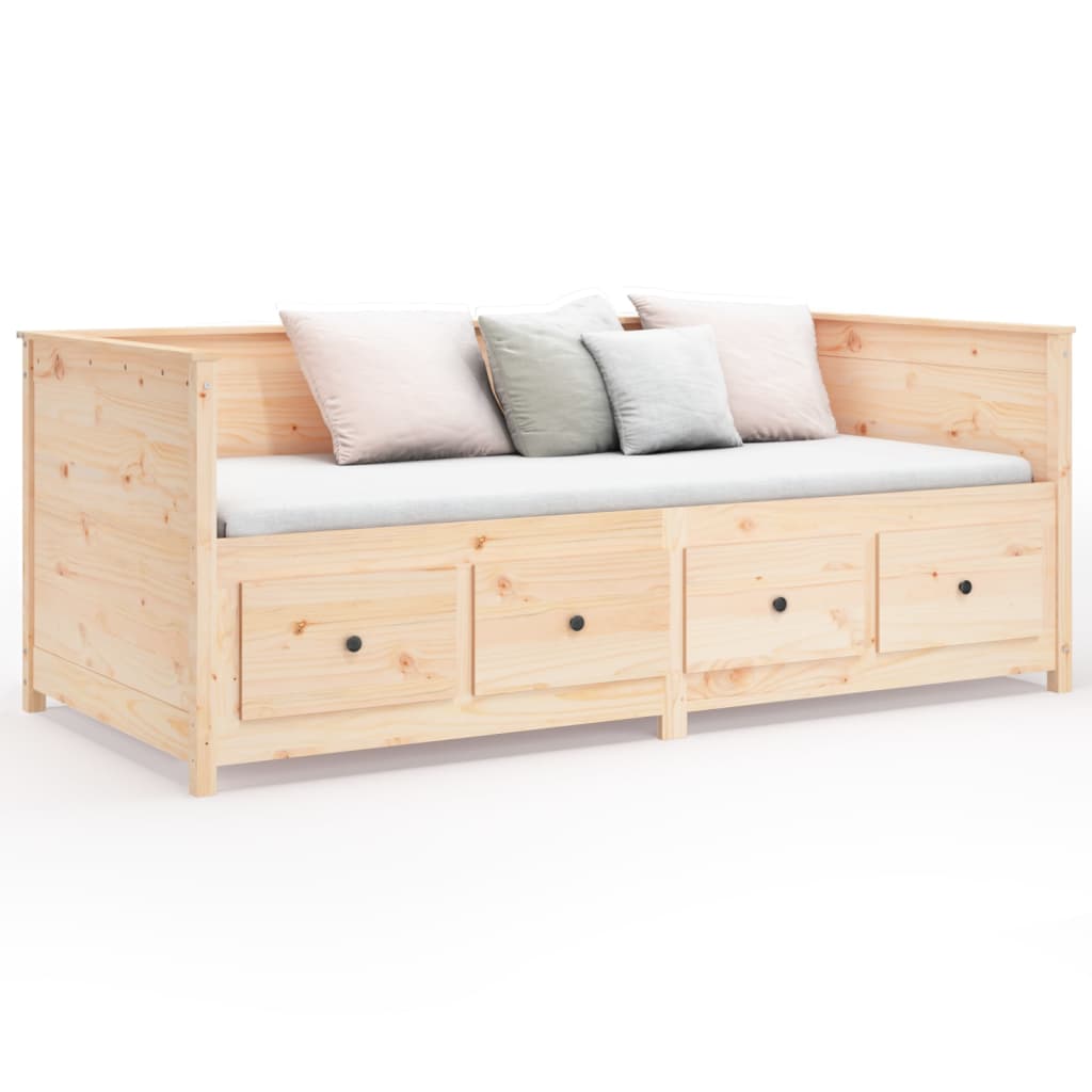 Day Bed 80x200 cm Solid Wood Pine