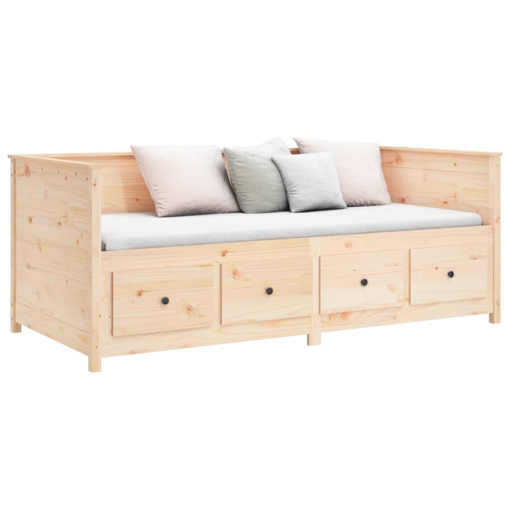 Day Bed 80x200 cm Solid Wood Pine