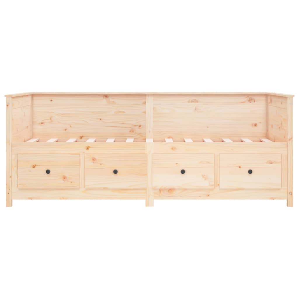 Day Bed 80x200 cm Solid Wood Pine