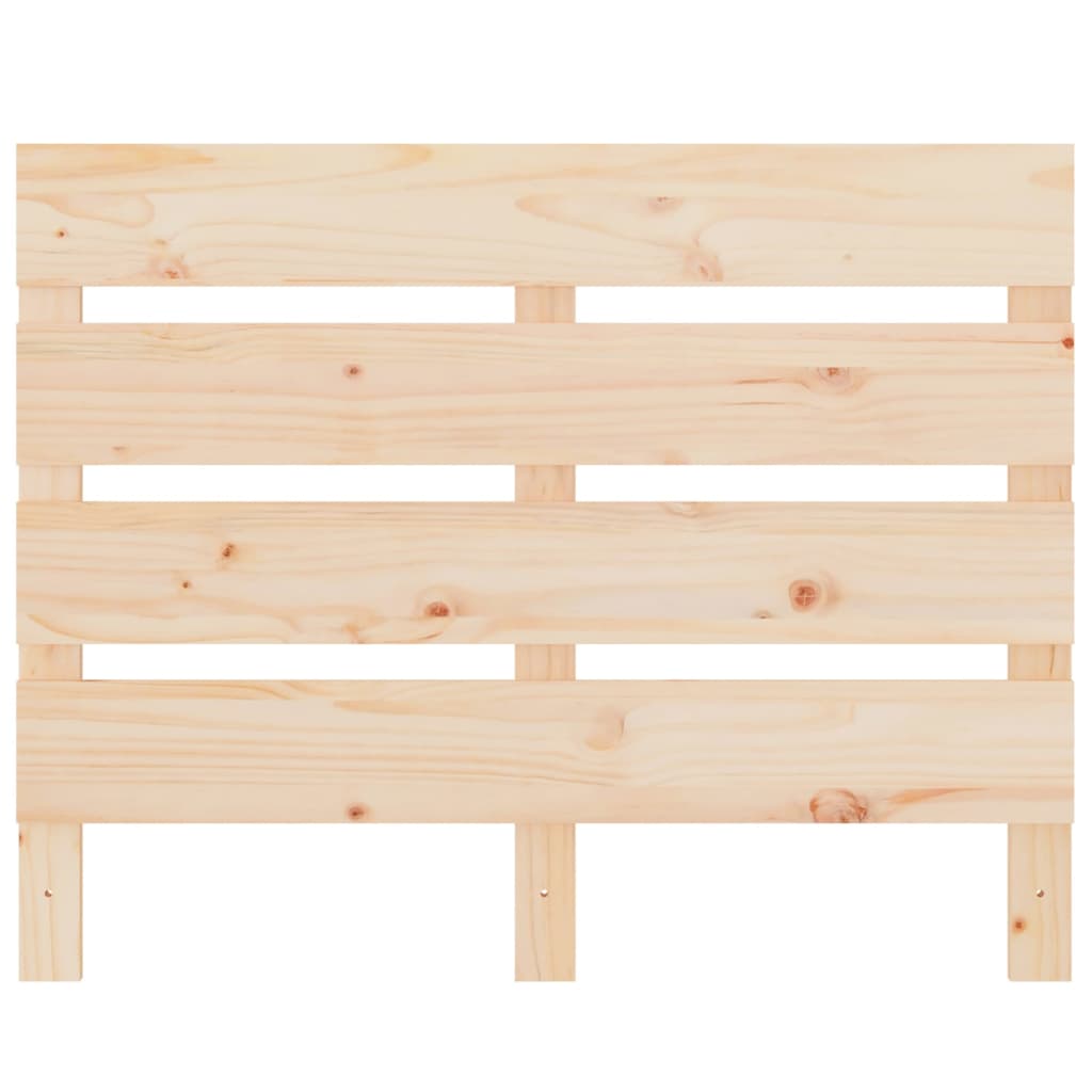 Headboard 100x3x80 cm Solid Wood Pine