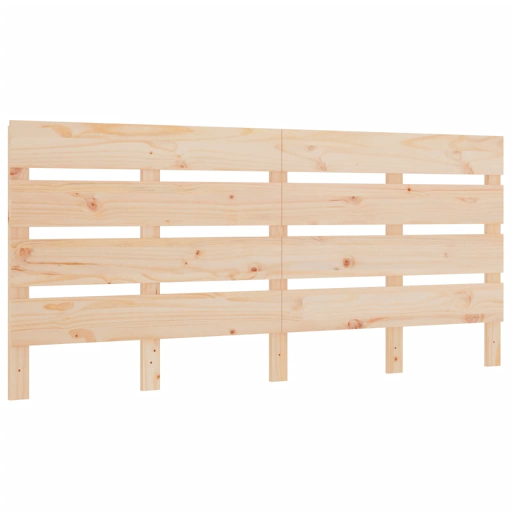 Headboard 180x3x80 cm Solid Wood Pine