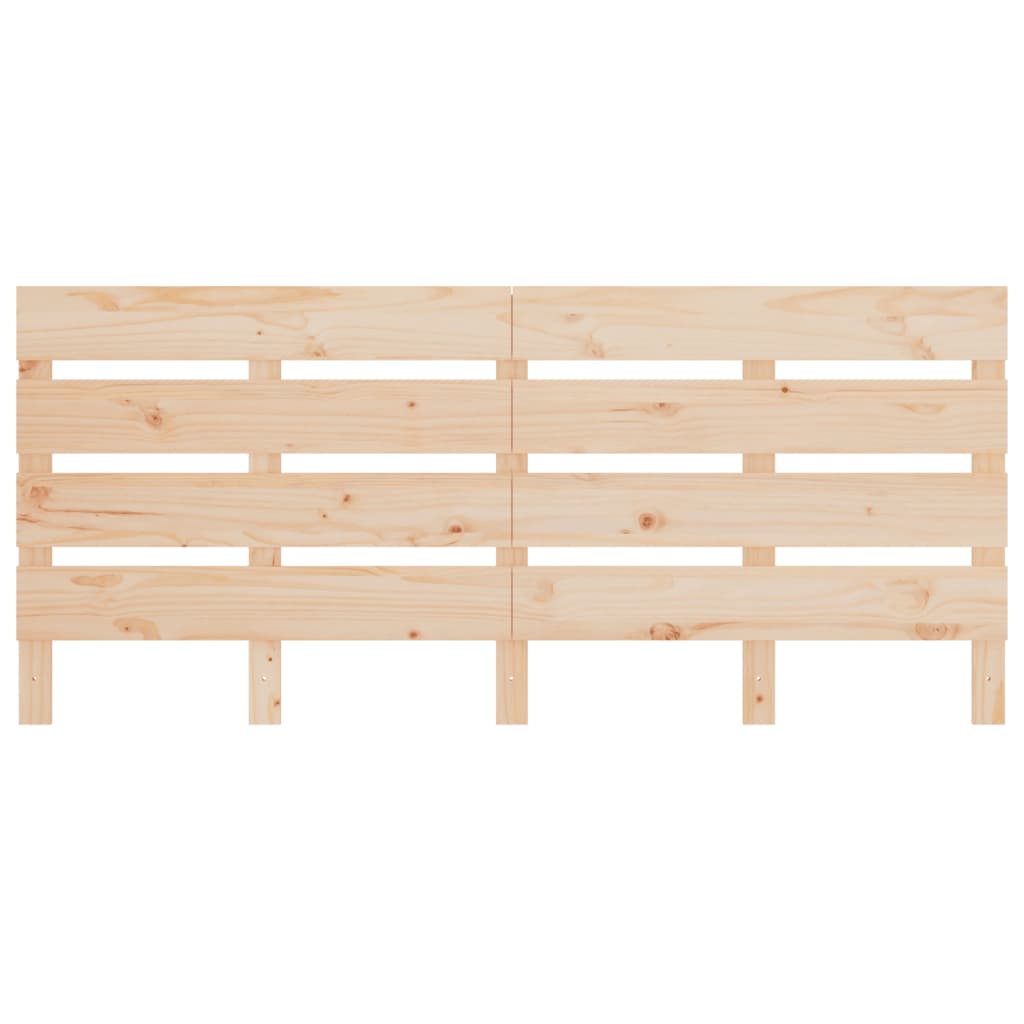 Headboard 180x3x80 cm Solid Wood Pine