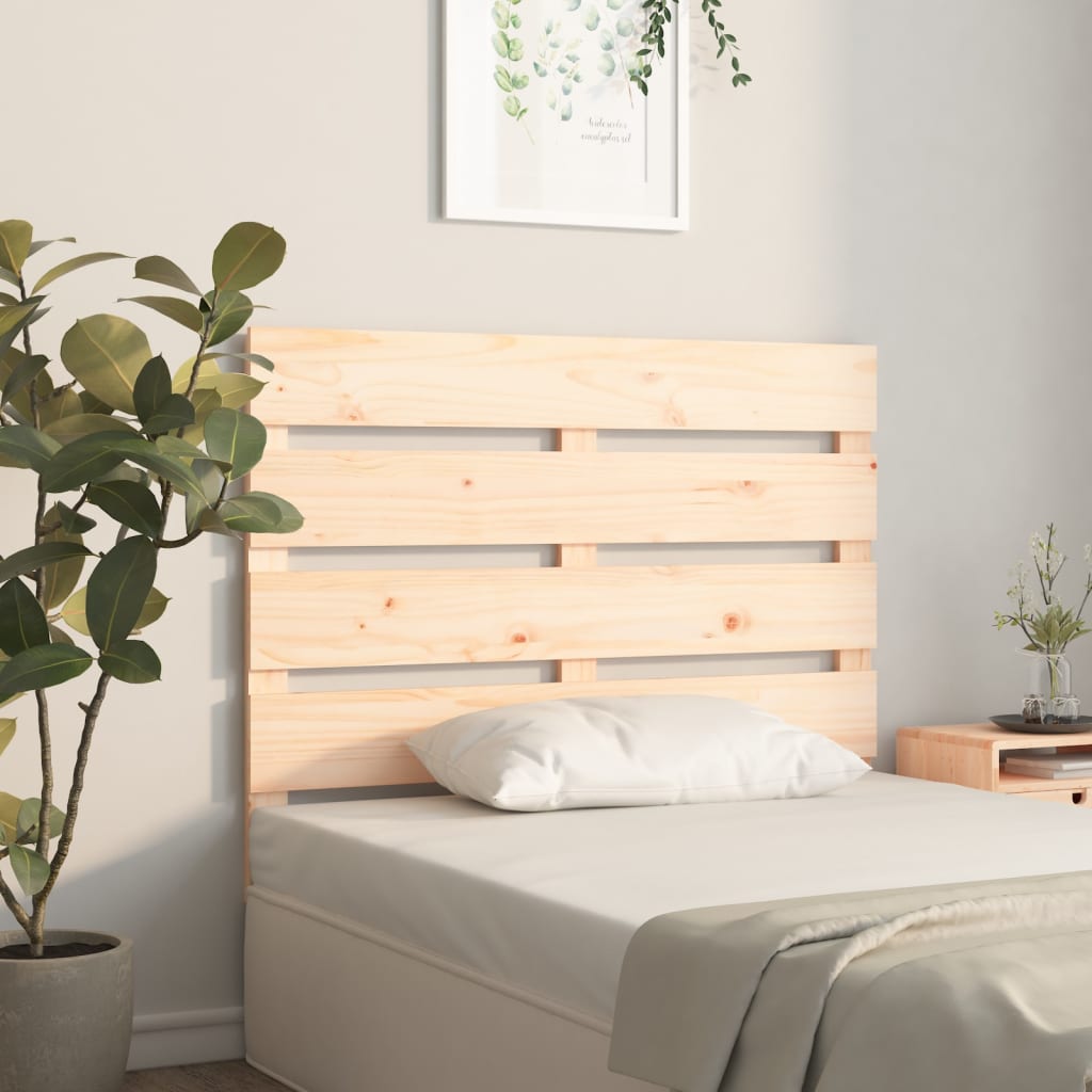 Headboard 75x3x80 cm Solid Wood Pine