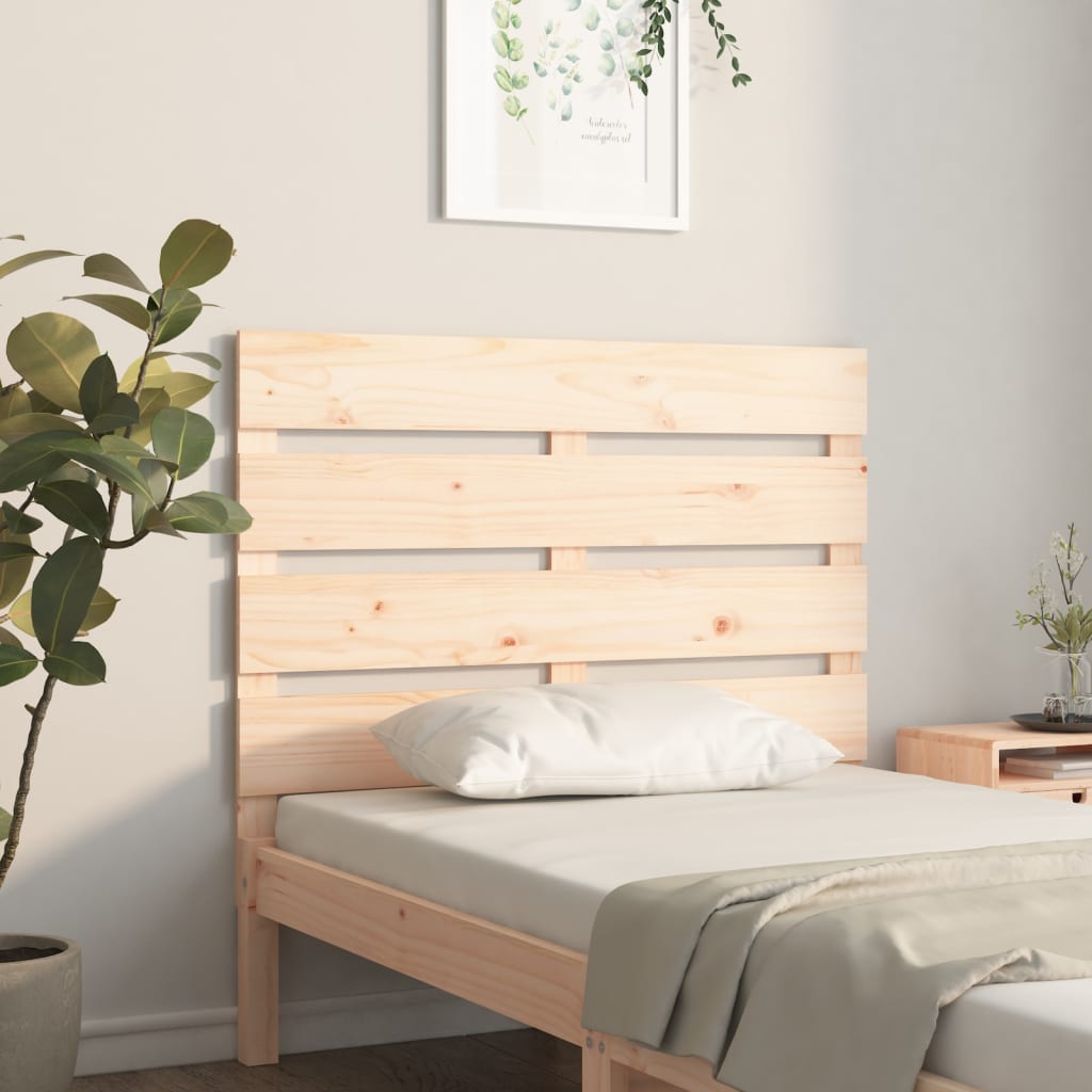 Headboard 75x3x80 cm Solid Wood Pine