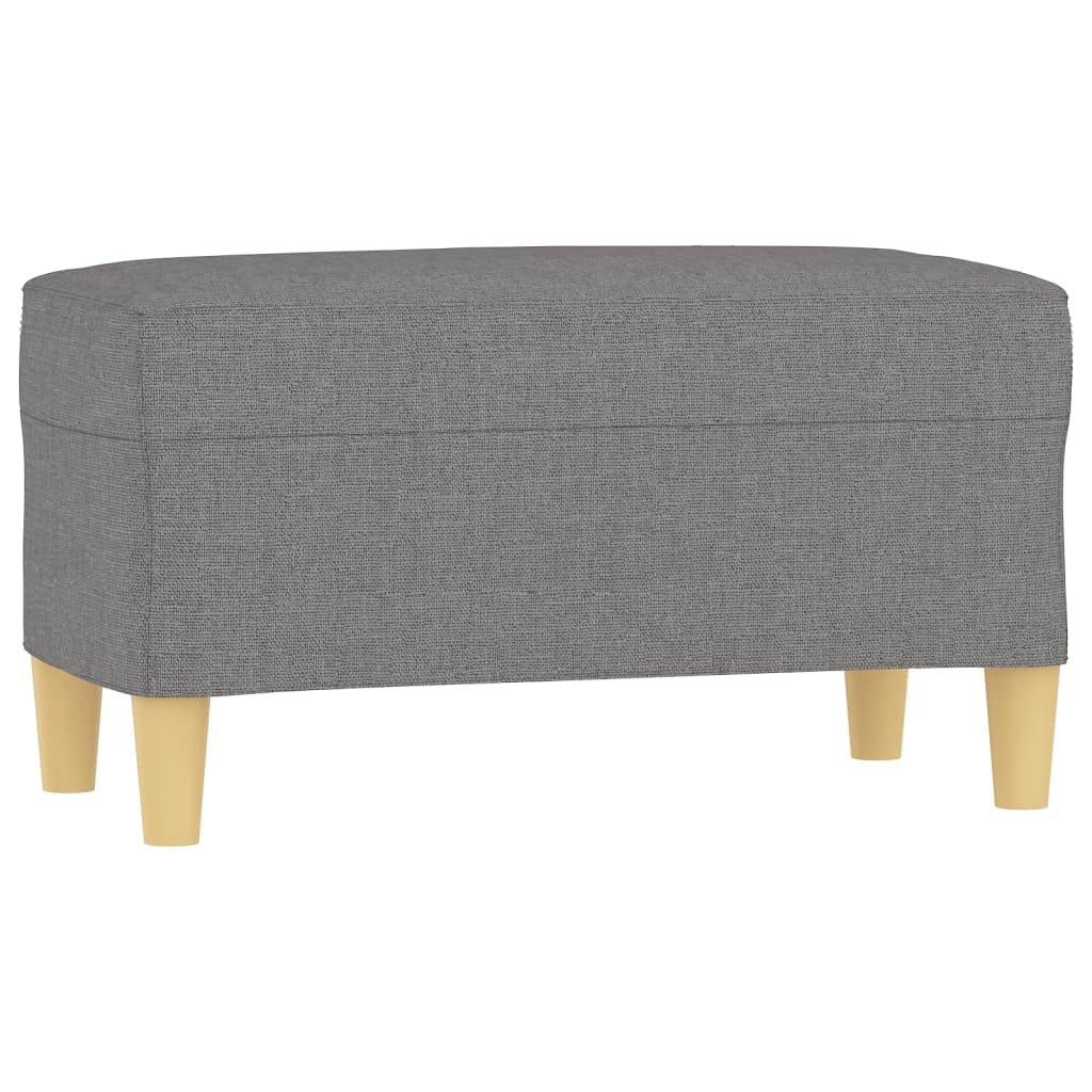 Bench Dark Grey 70x35x41 cm Fabric