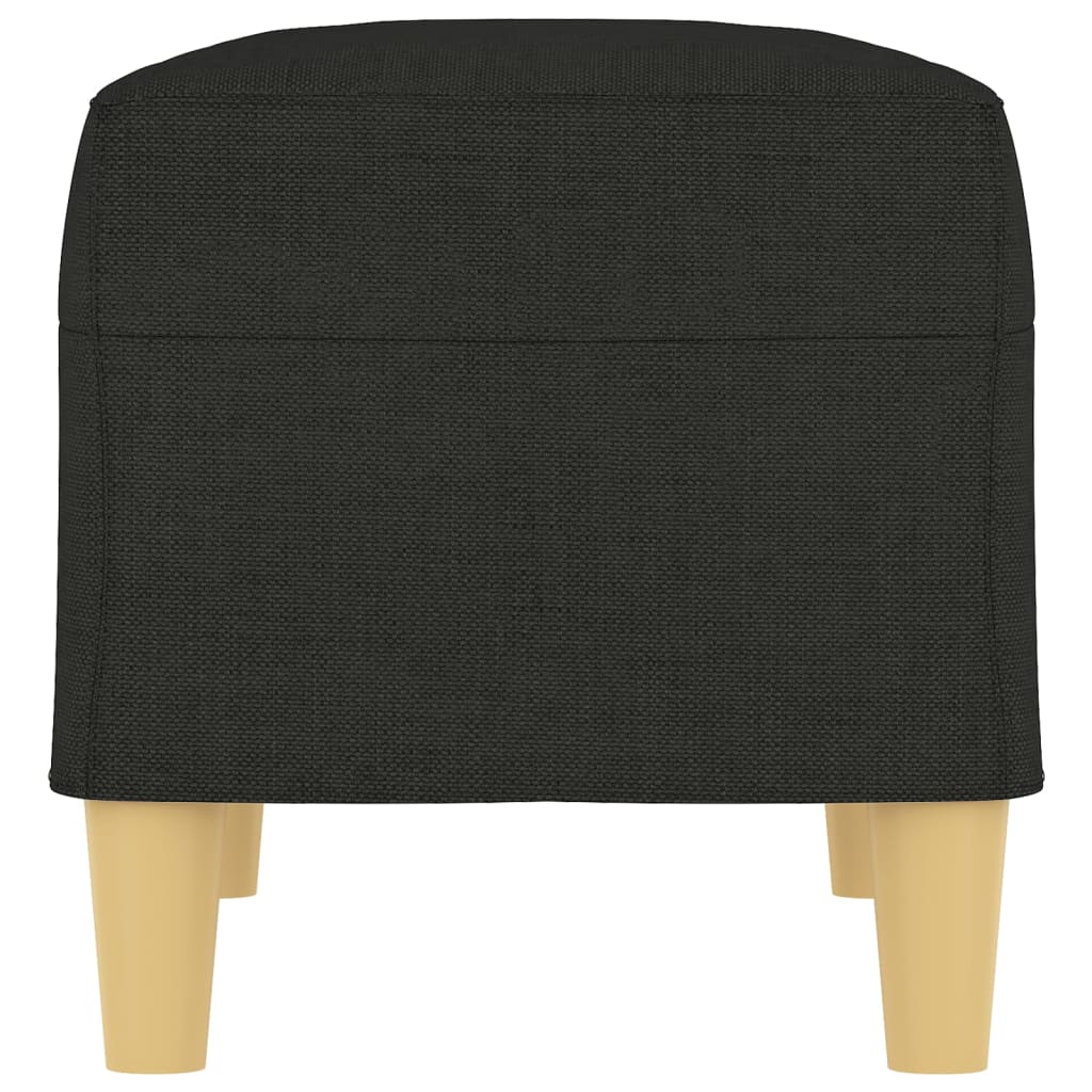 Bench Black 70x35x41 cm Fabric