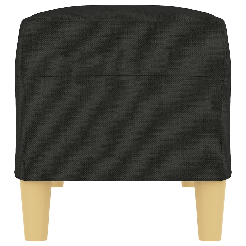 Bench Black 100x35x41 cm Fabric