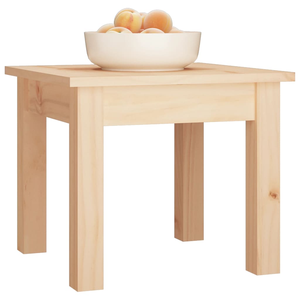 Coffee Table 35x35x30 cm Solid Wood Pine