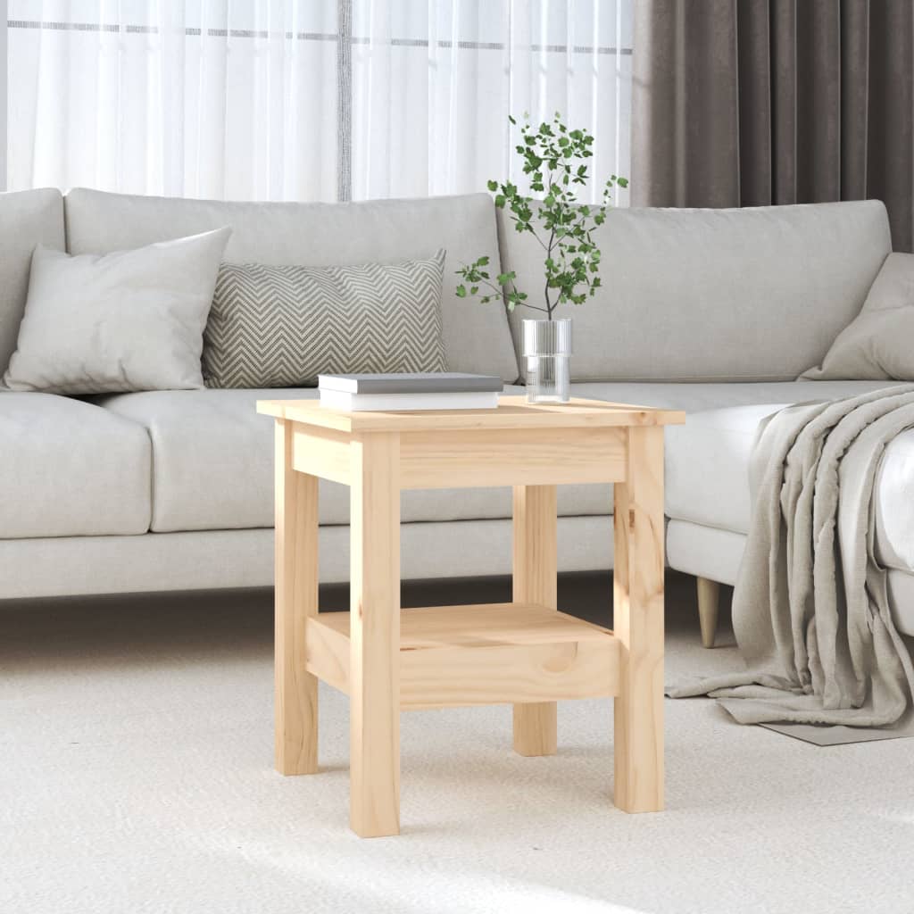 Coffee Table 35x35x40 cm Solid Wood Pine