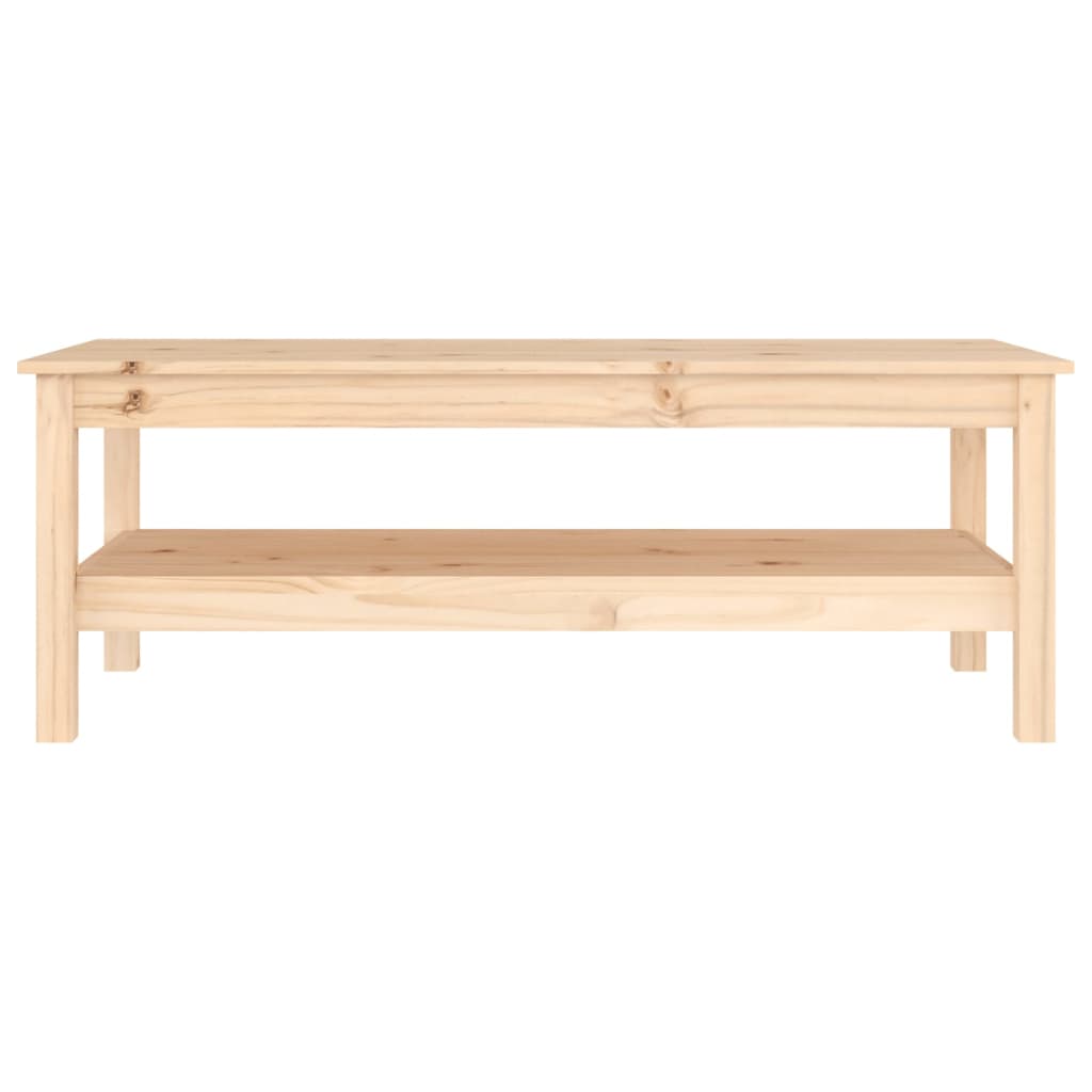 Coffee Table 110x50x40 cm Solid Wood Pine