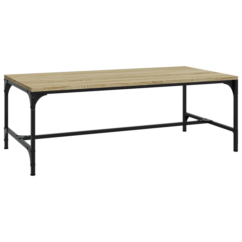 Coffee Table Sonoma Oak 80x50x35 cm Engineered Wood