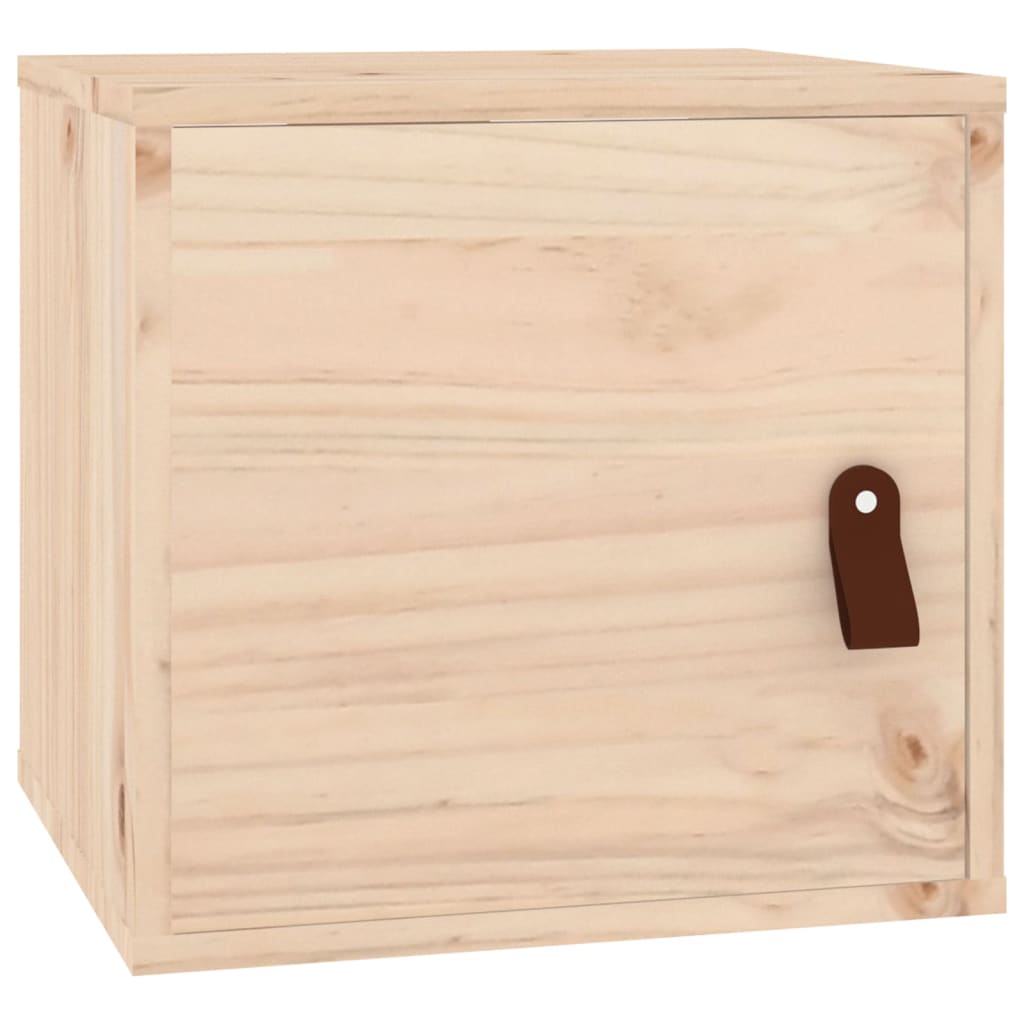 Wall Cabinets 2 pcs 31.5x30x30 cm Solid Wood Pine