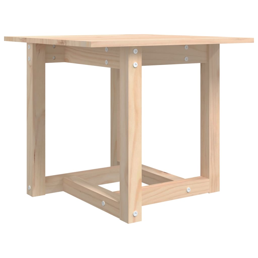 Coffee Table 50x50x45 cm Solid Wood Pine