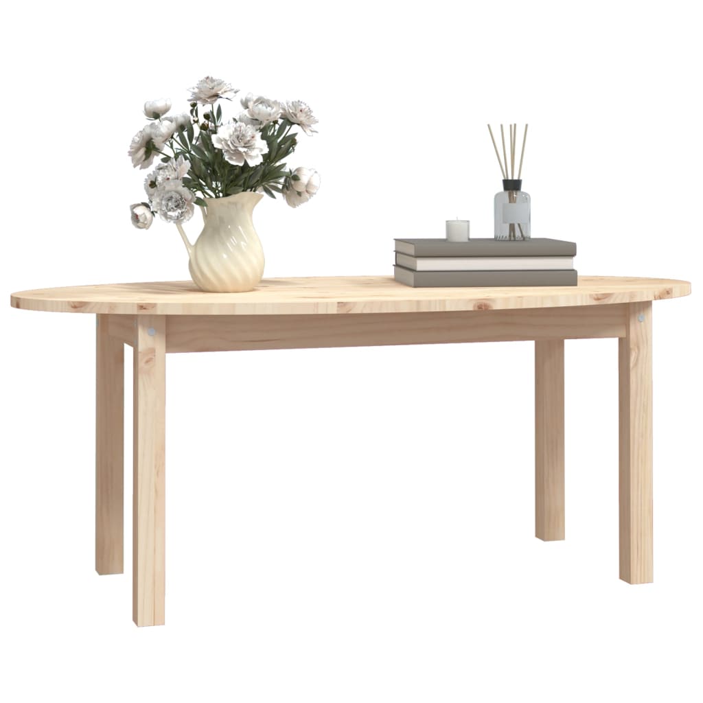 Coffee Table 110x55x45 cm Solid Wood Pine