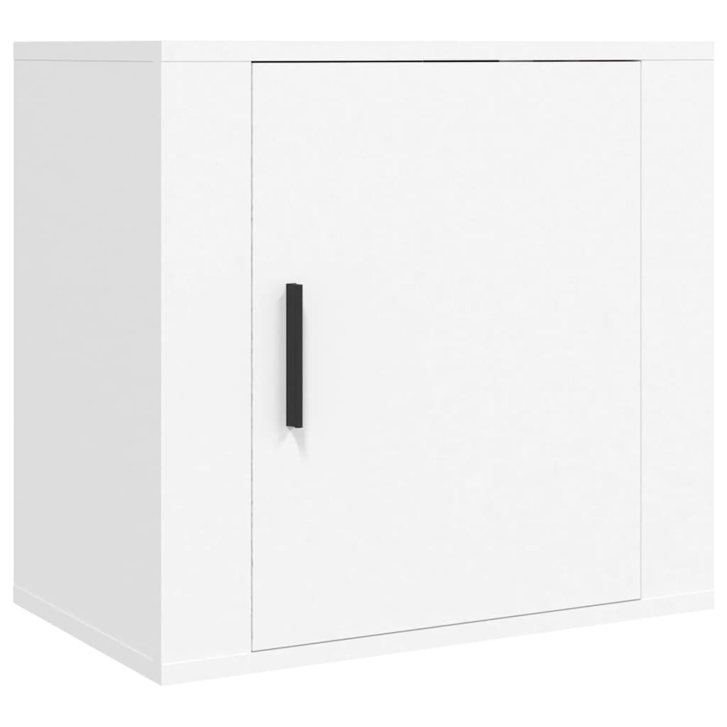 Wall-mounted Bedside Cabinet White 50x30x47 cm