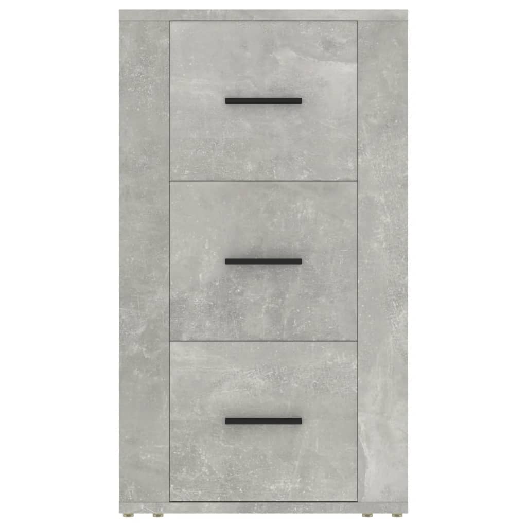 Sideboard Concrete Grey 40x33x70 cm Engineered Wood