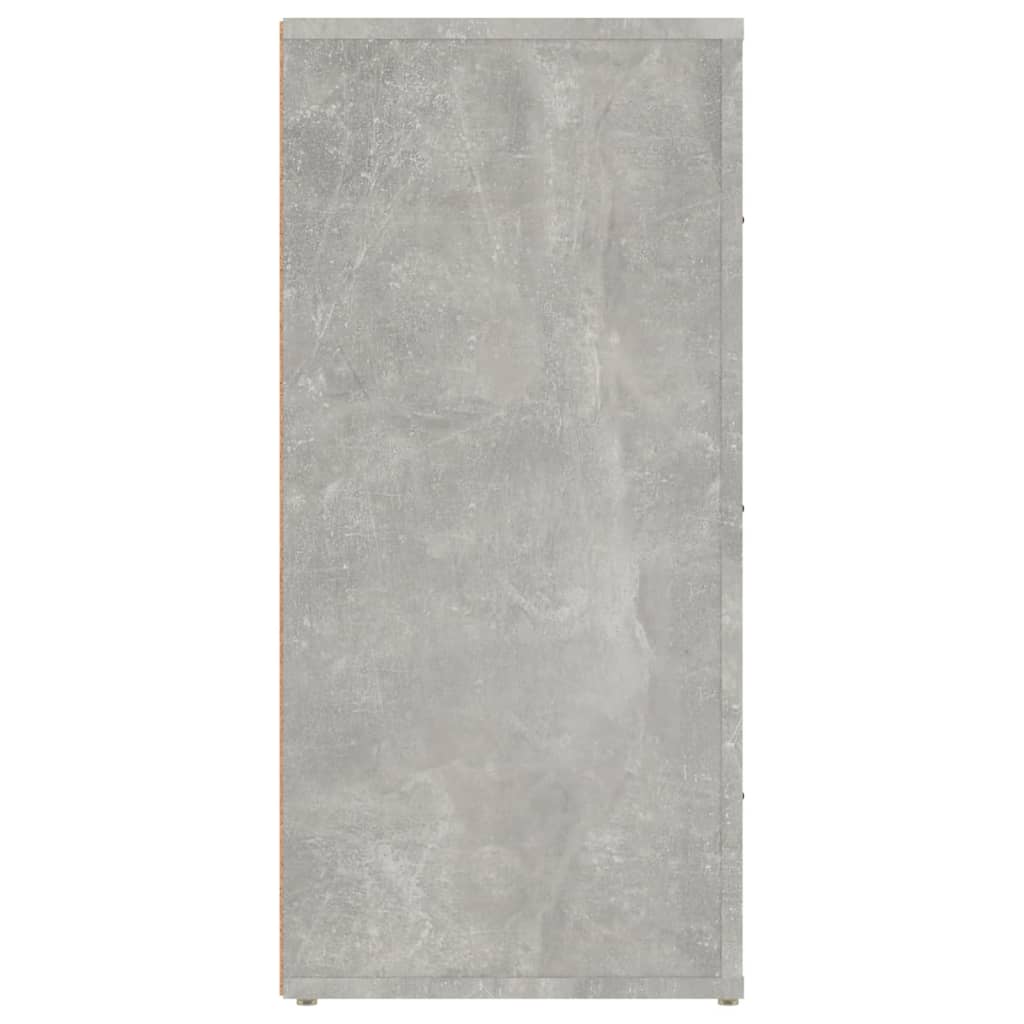 Sideboard Concrete Grey 40x33x70 cm Engineered Wood