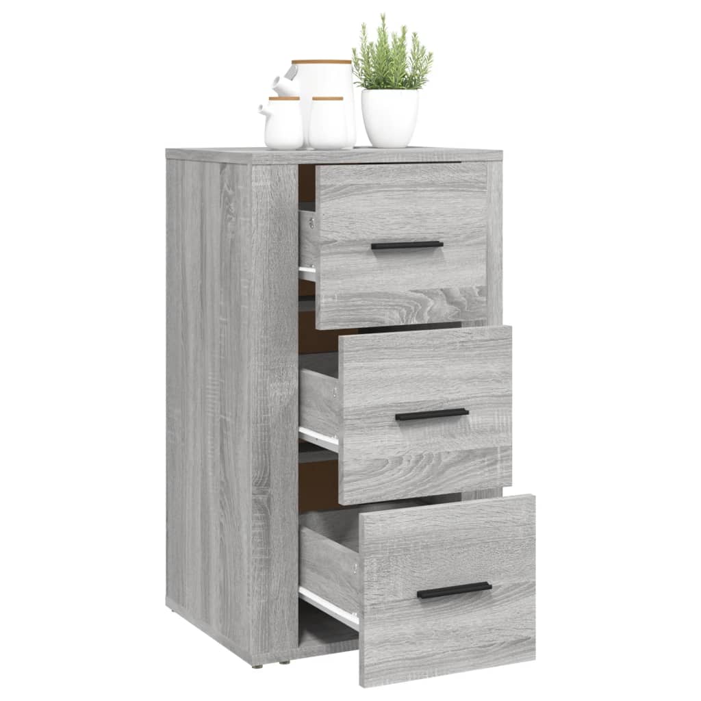 Sideboard Grey Sonoma 40x33x70 cm Engineered Wood