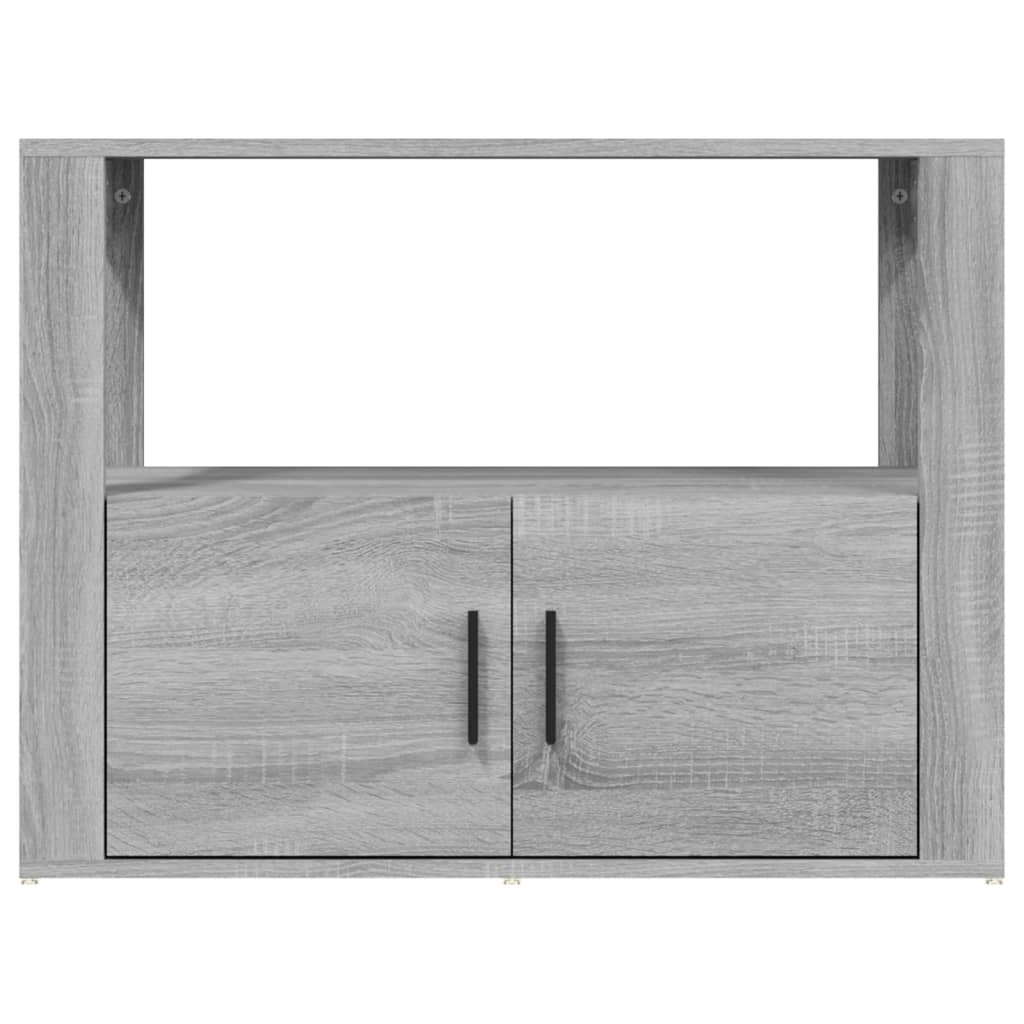 Sideboard Grey Sonoma 80x30x60 cm Engineered Wood