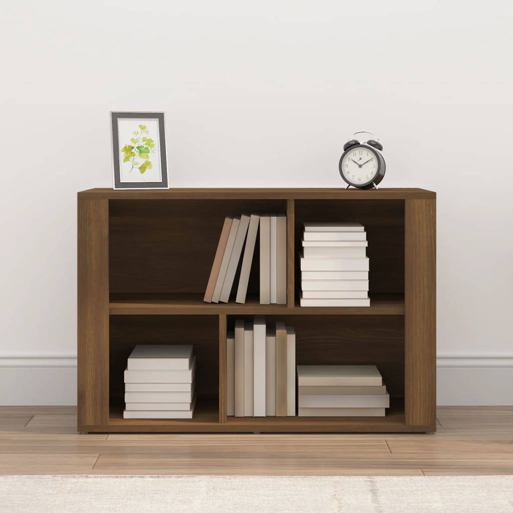 Sideboard Brown Oak 80x30x54 cm Engineered Wood