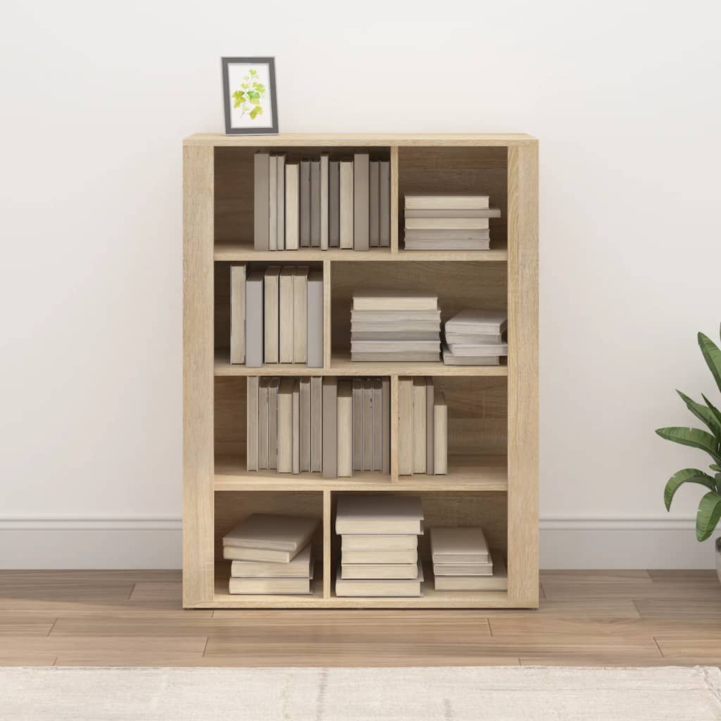 Sideboard Sonoma Oak 80x30x106 cm Engineered Wood