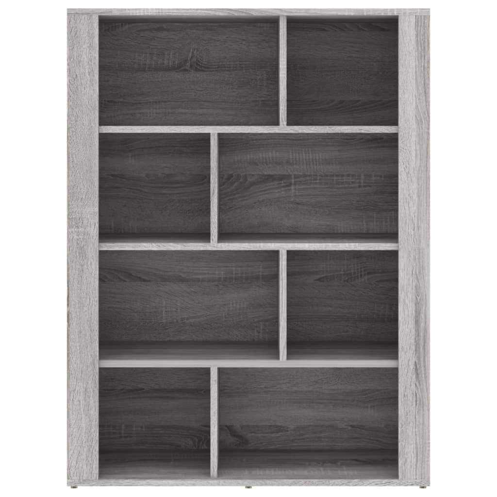 Sideboard Grey Sonoma 80x30x106 cm Engineered Wood