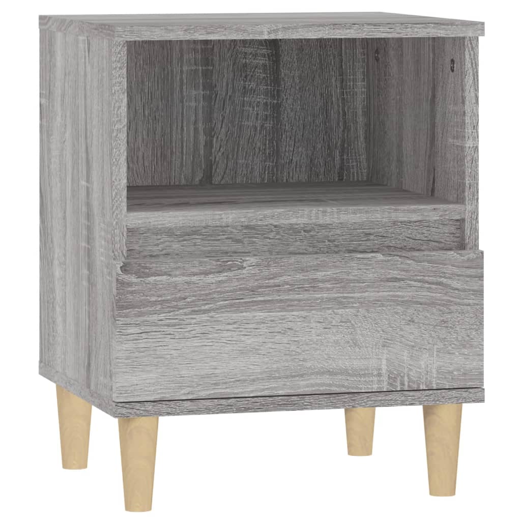 Bedside Cabinets 2 pcs Grey Sonoma 40x35x50 cm