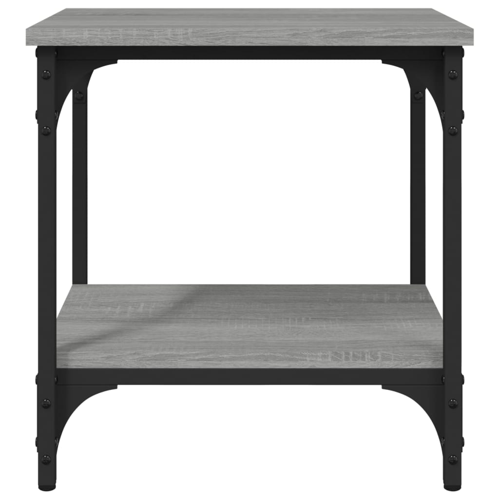 Side Table Grey Sonoma 40x30x42 cm Engineered Wood