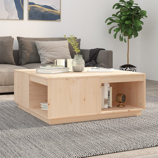 Coffee Table 100x101x40.5 cm Solid Wood Pine