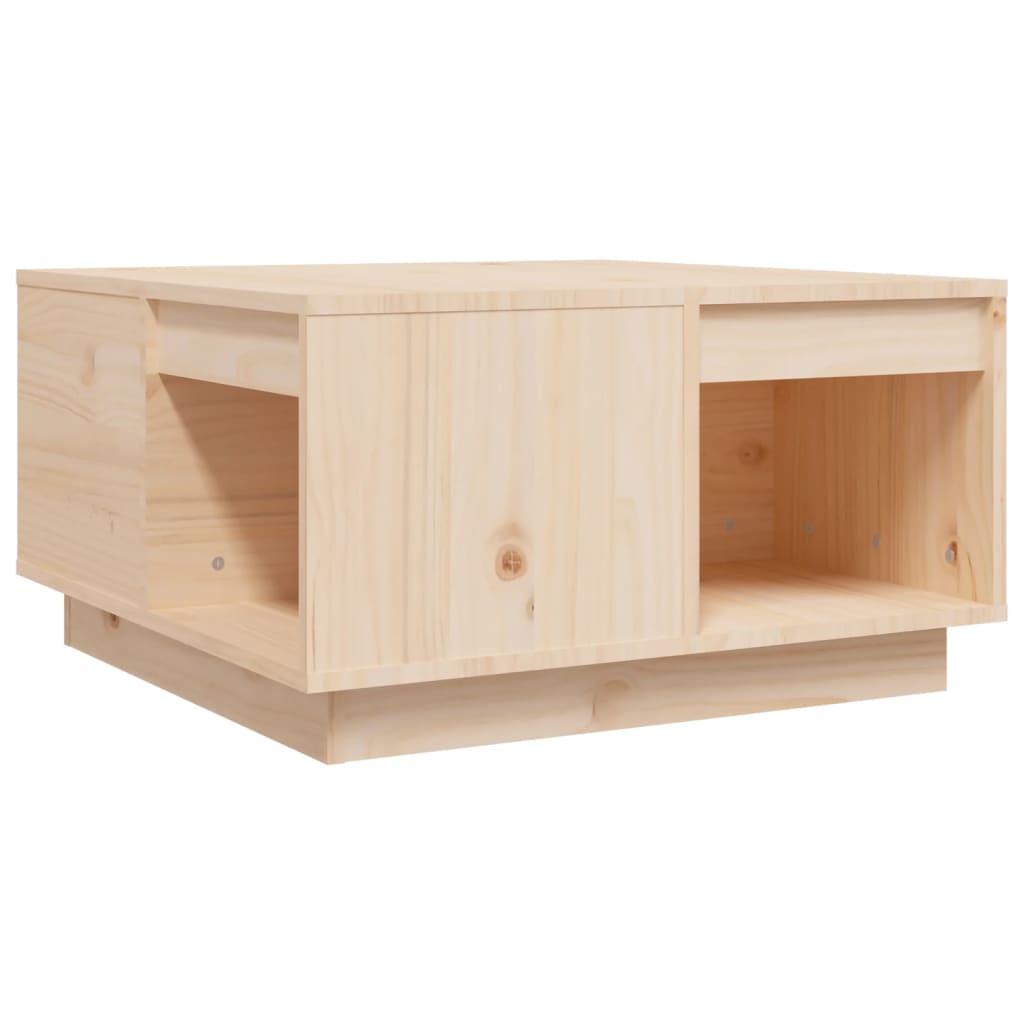 Coffee Table 60x61x32.5 cm Solid Wood Pine