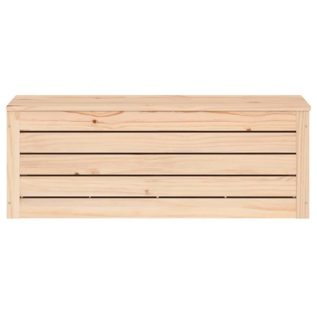 Storage Box 89x36.5x33 cm Solid Wood Pine