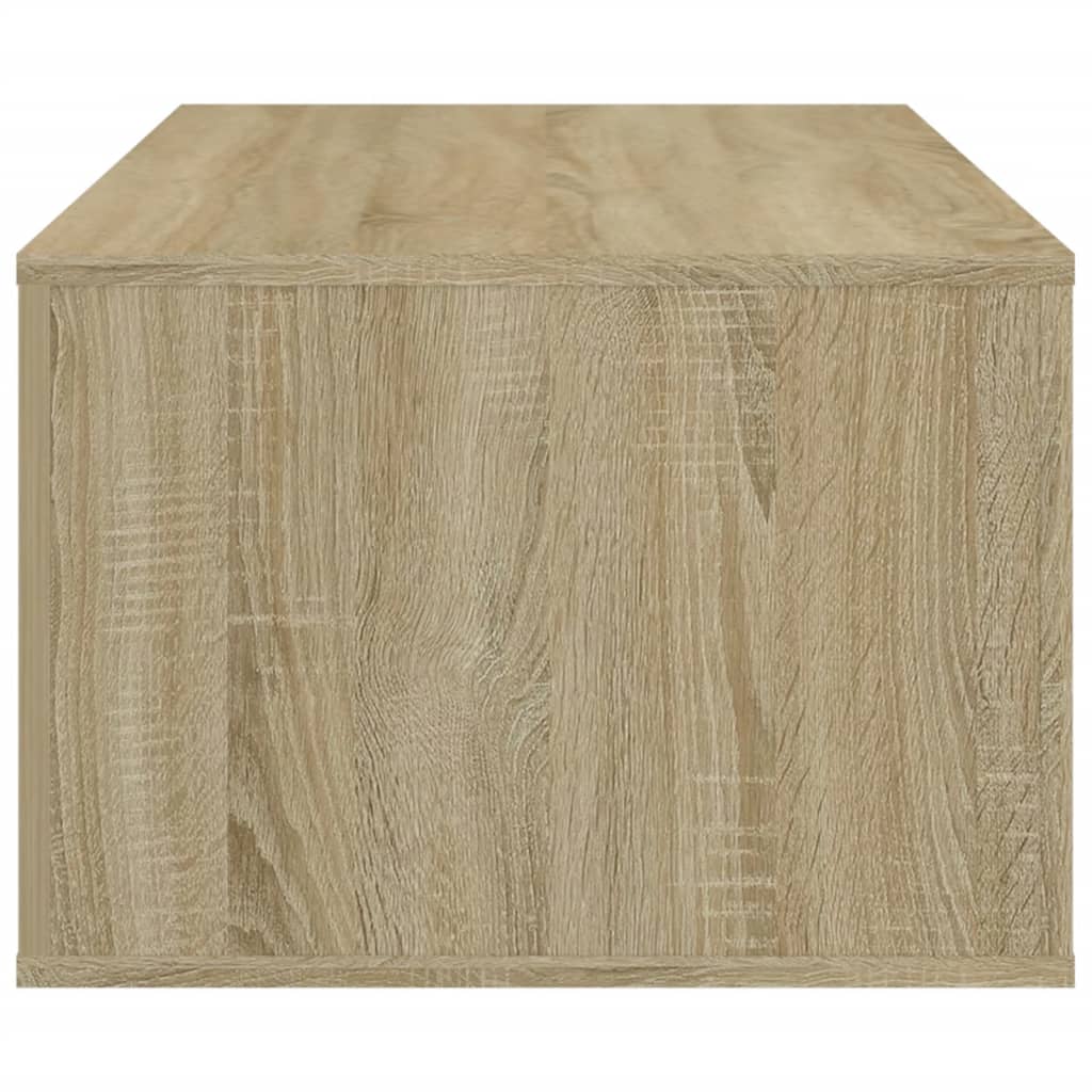 Coffee Table Sonoma Oak 100x50.5x35 cm Engineered Wood