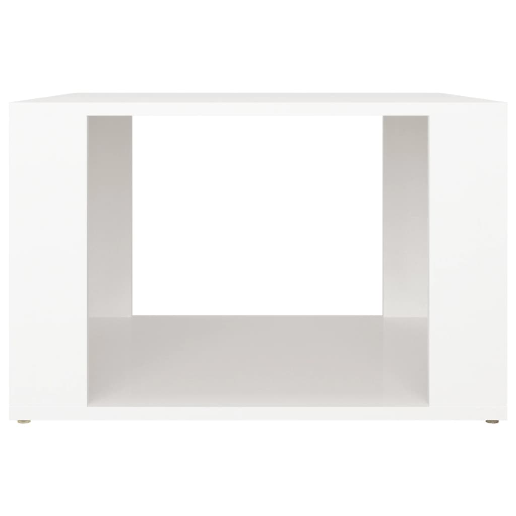 Bedside Table White 57x55x36 cm Engineered Wood