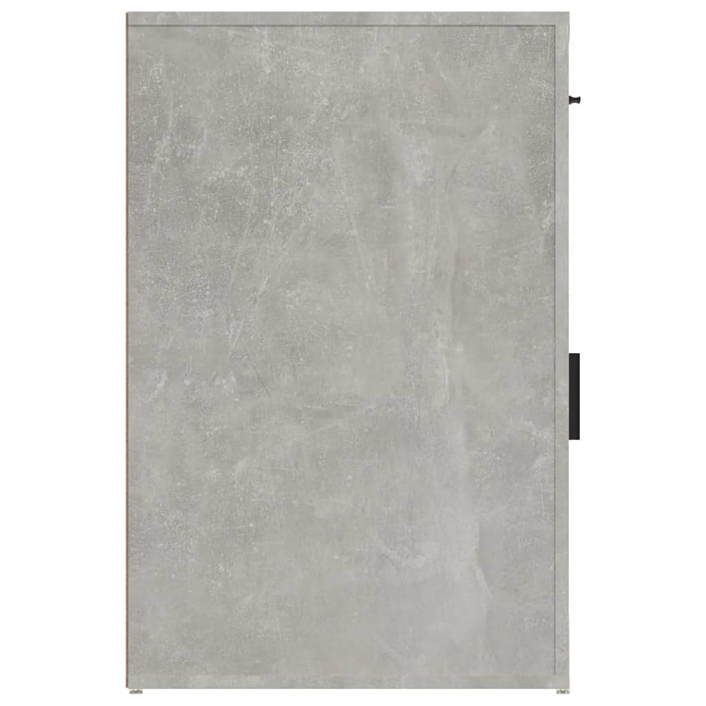 Desk Cabinet Concrete Grey 40x49x75 cm Engineered Wood