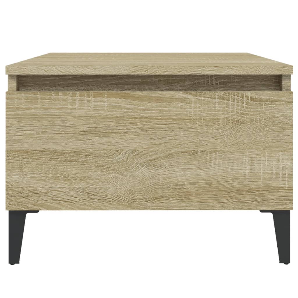 Side Table Sonoma Oak 50x46x35 cm Engineered Wood