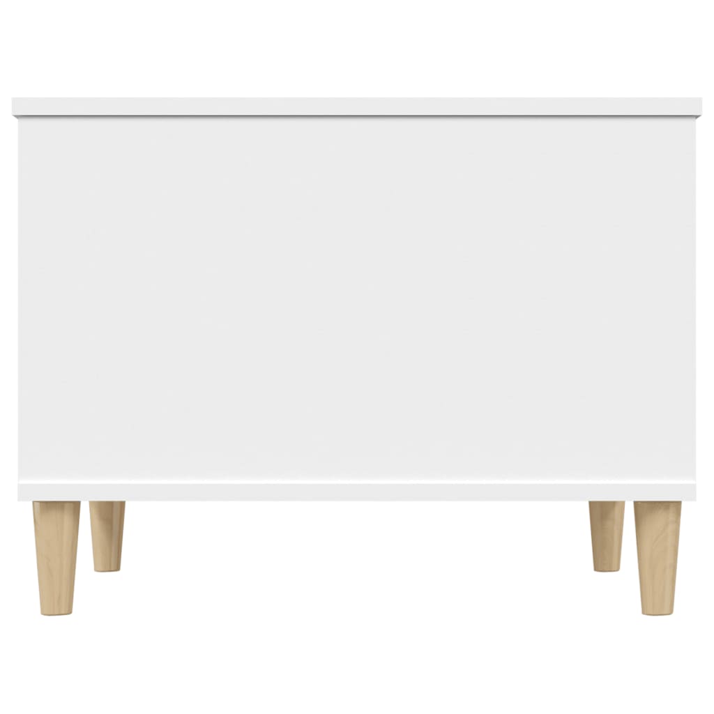 Coffee Table White 60x44.5x45 cm Engineered Wood