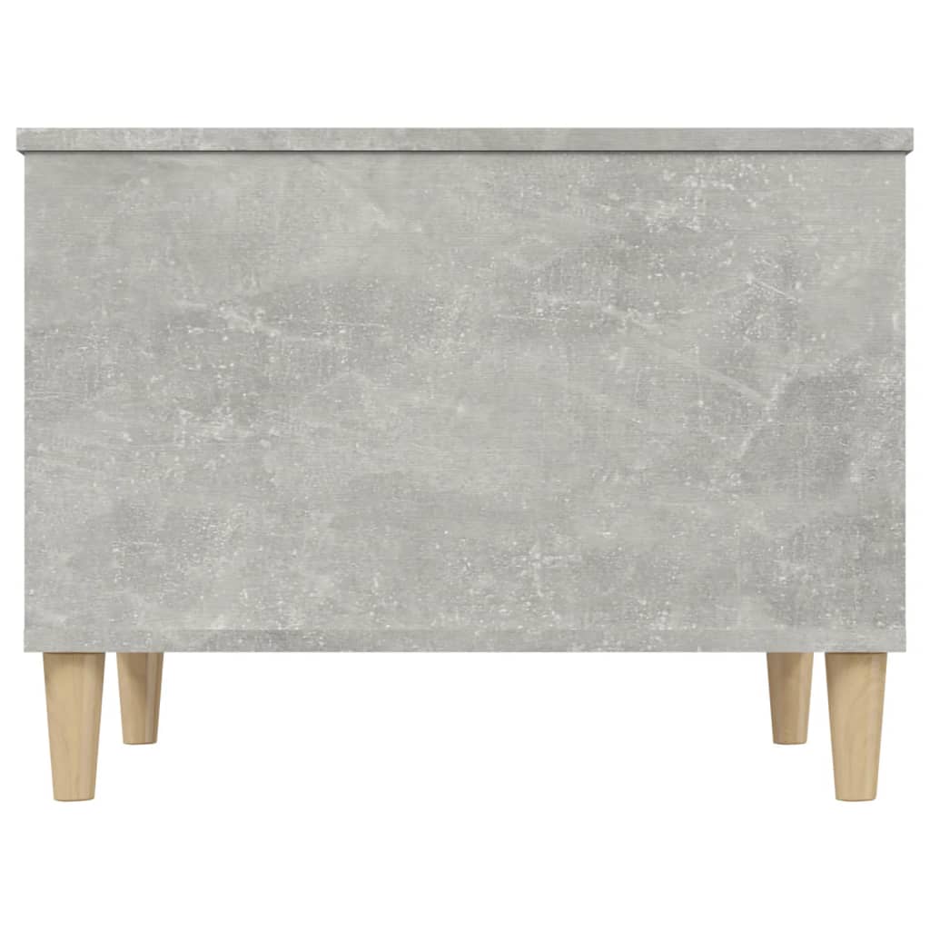 Coffee Table Concrete Grey 60x44.5x45 cm Engineered Wood