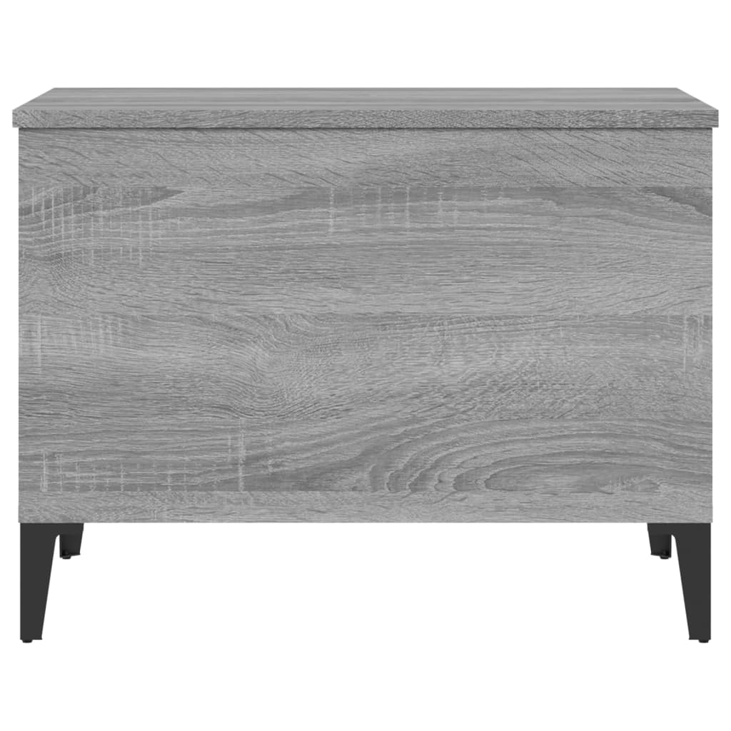 Coffee Table Grey Sonoma 60x44.5x45 cm Engineered Wood