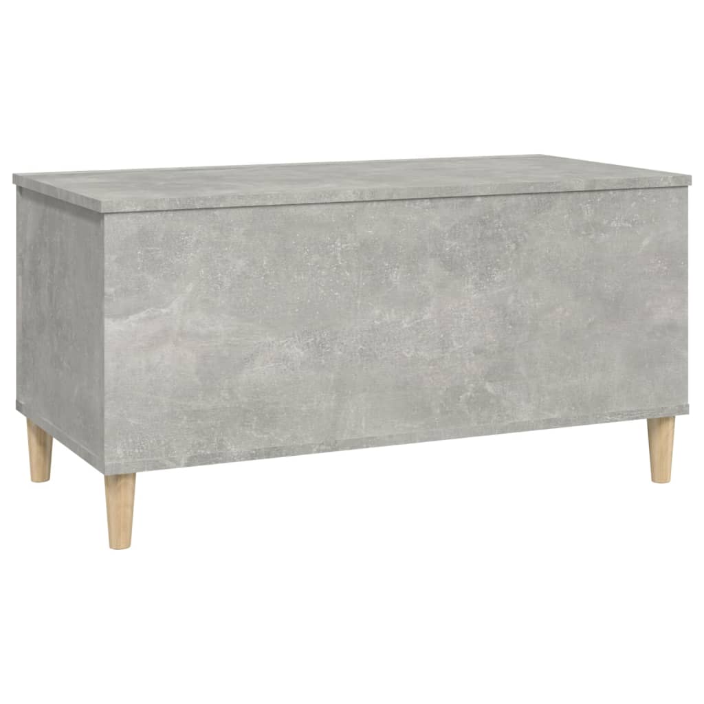 Coffee Table Concrete Grey 90x44.5x45 cm Engineered Wood