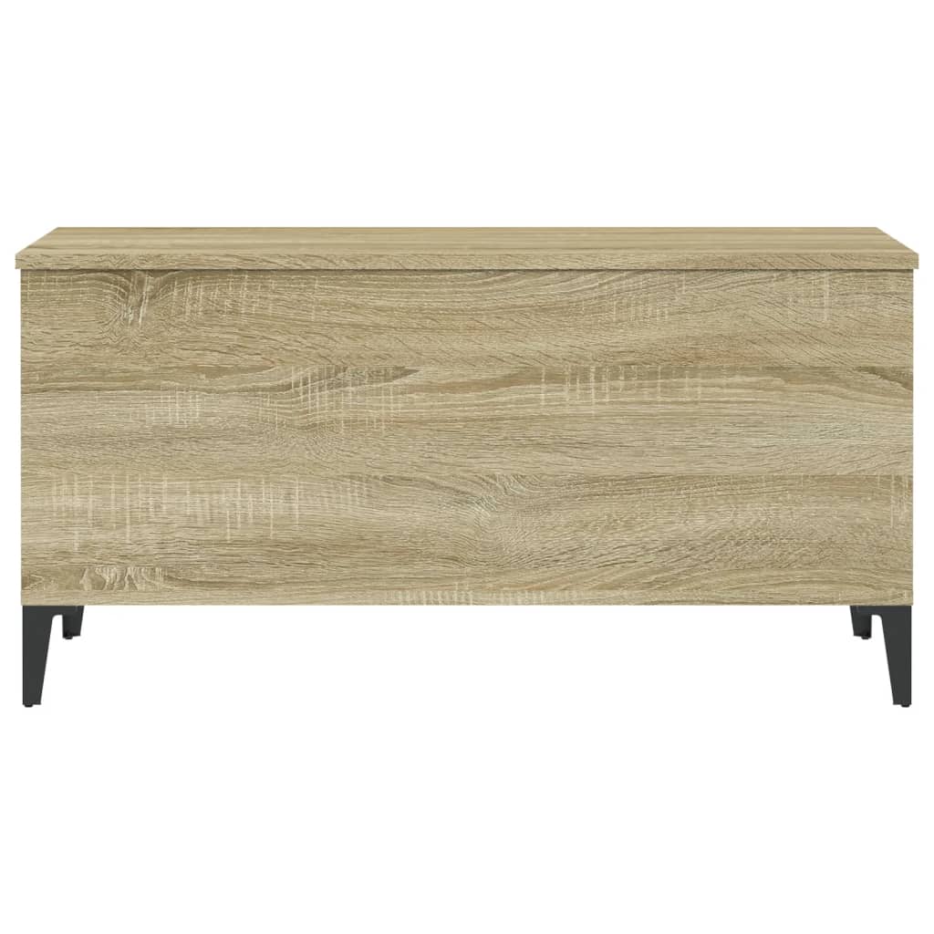 Coffee Table Sonoma Oak 90x44.5x45 cm Engineered Wood