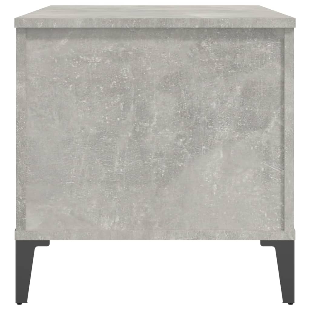 Coffee Table Concrete Grey 90x44.5x45 cm Engineered Wood