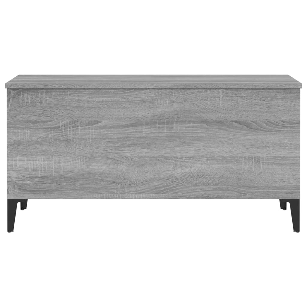 Coffee Table Grey Sonoma 90x44.5x45 cm Engineered Wood