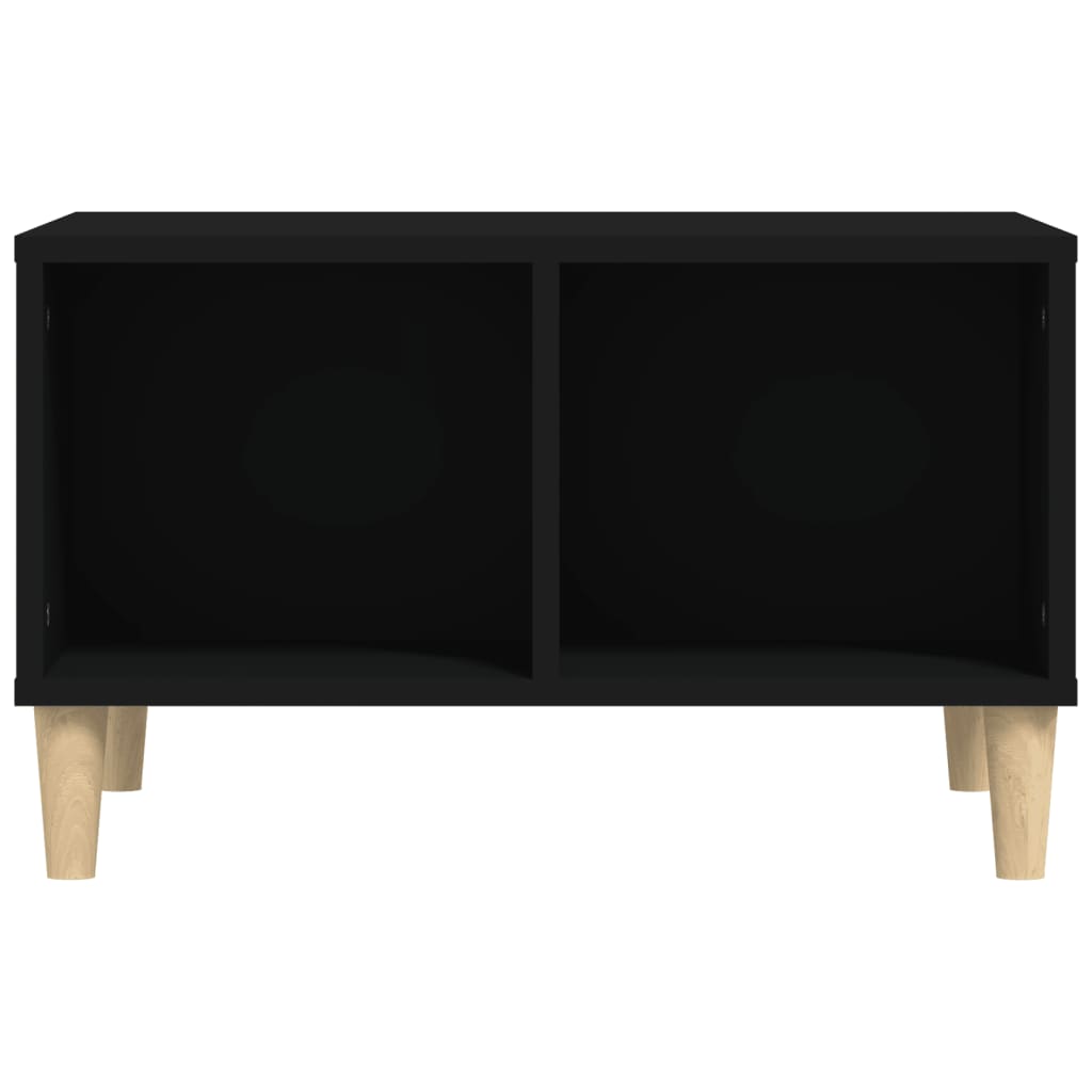 Coffee Table Black 60x50x36.5 cm Engineered Wood